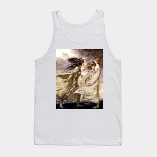 Waltraute Confronts Brunnhilde - Seigfried and the Twilight of the Gods - Arthur Rackham Tank Top